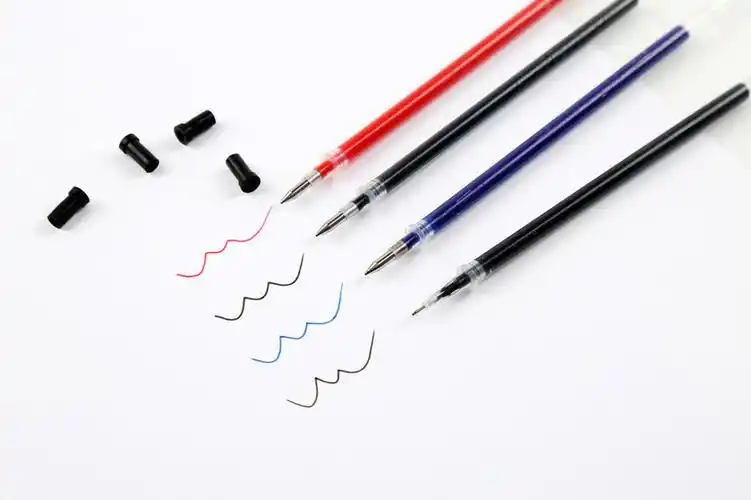 爱好 笔芯中性笔芯 0.5mm子弹头全针管水笔芯通用型 黑色20支 子弹头