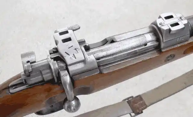 德国步兵的精准gew98式步枪