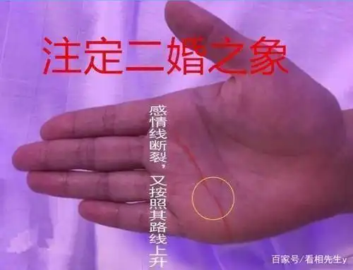 注定二婚的手相