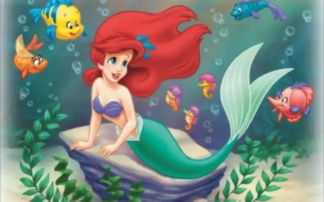4k高清动画片小美人鱼主题曲partofyouworld瞬间燃爆勾起童年美好时光