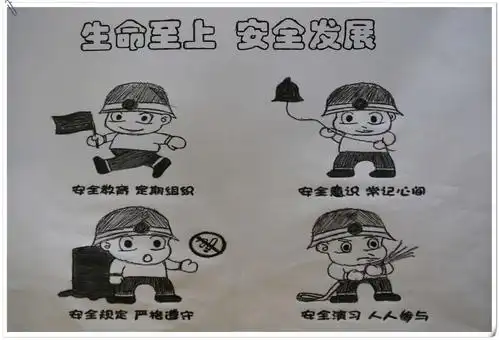 第一届安全漫画展评选活动