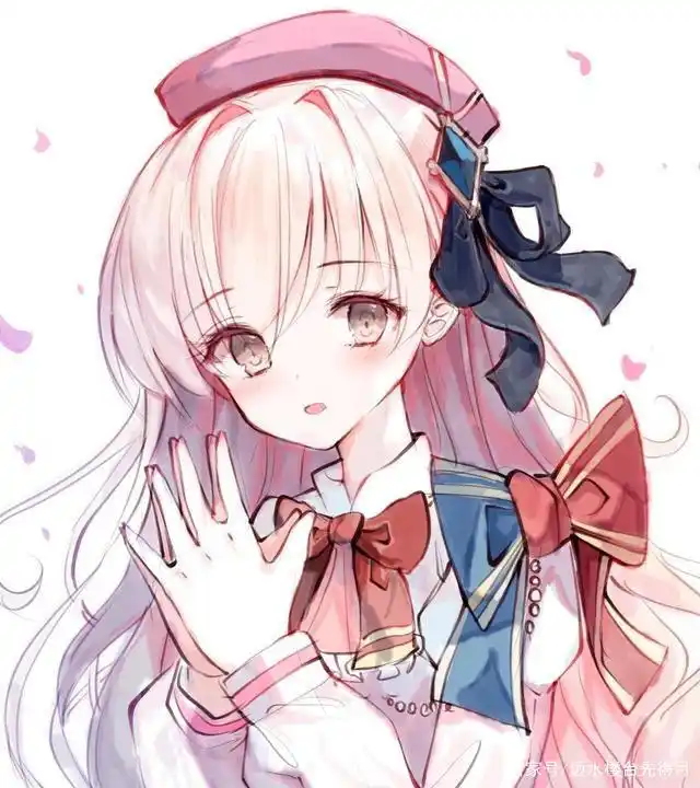 美丽卡通女孩头像壁纸图片