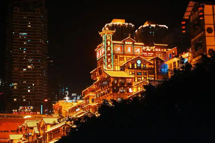 重庆洪崖洞夜景