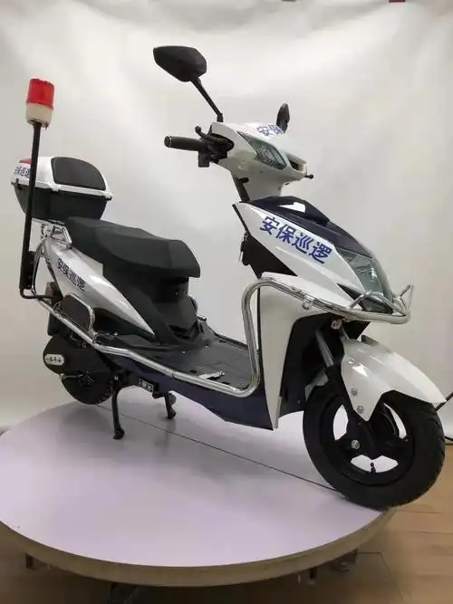 巡逻车2轮电动车物业通勤小区巡察校园安保巡视广场电瓶车景区看护新