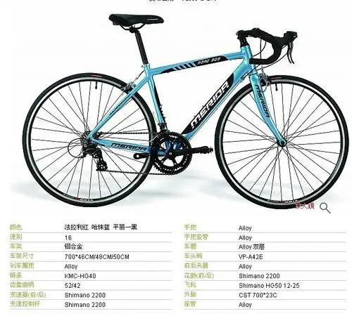 2010款美利达r903公路车