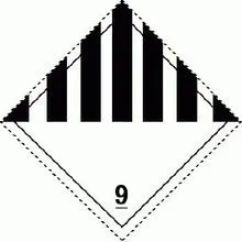 9类危险品标签