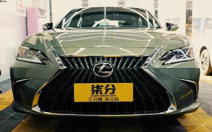 雷克萨斯es200 有种绿叫凌波玉