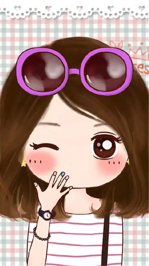 萌萌图 可爱的小薇 可爱 壁纸 头像