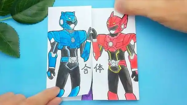 迷你特工队画画:迷你特工队的简笔画,还可以学习英语哦!