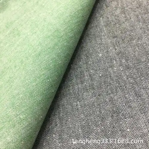 现货批发15色麻棉弹力布 亚麻棉休闲裤时装面料 麻棉混纺平纹布