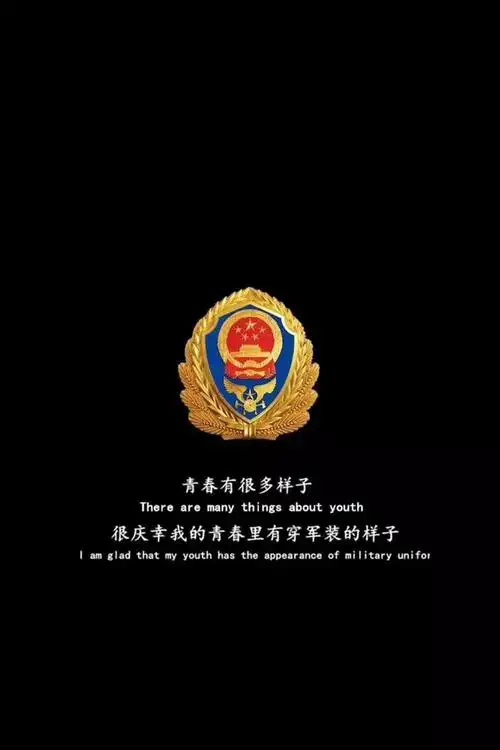 高清无水印警徽壁纸