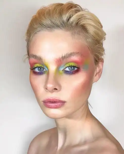 赏析|一组高级感的妆容,t台拍摄都适用!