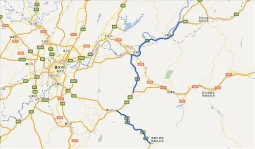 银百高速程路线图及实时路况(最新地图)