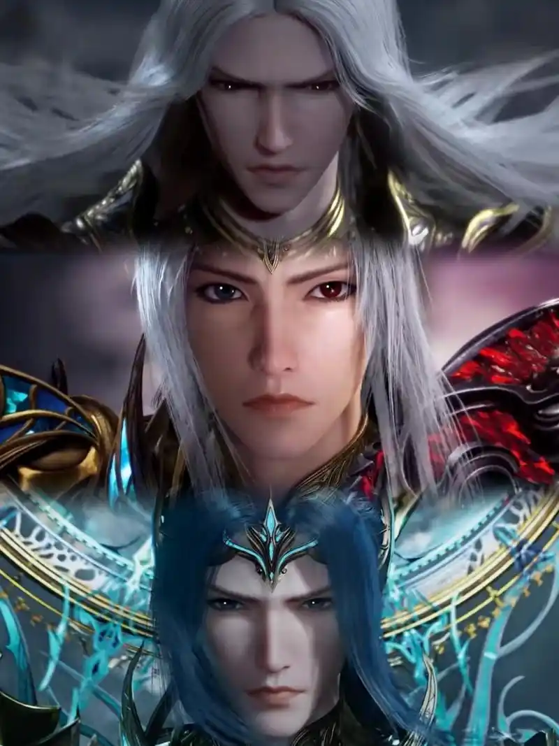 唐三双神共存造型曝光,样子很非主流,海神和修罗神变成左右护甲