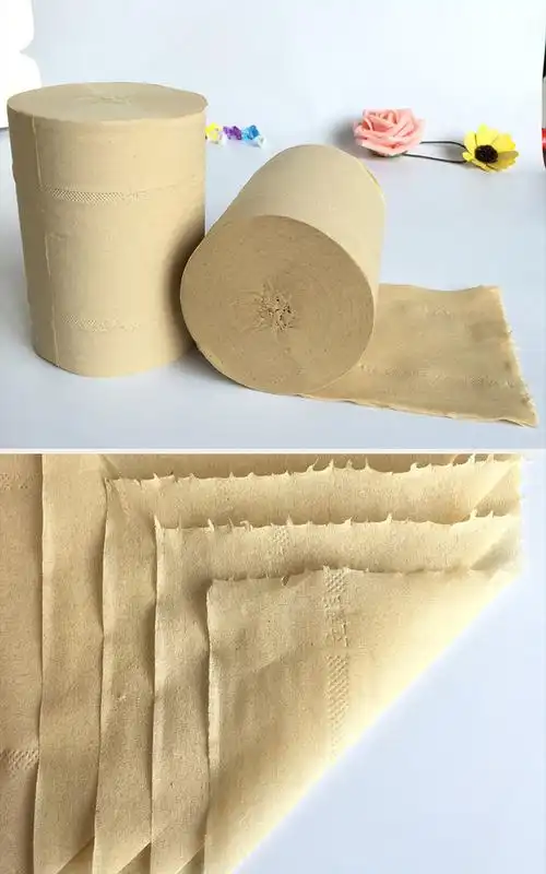 厂家直销每日必选喷浆卫生纸 本色纸18卷装 原生木浆