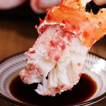 超粗蟹腿超大蟹2只腿肉超肥大螃蟹整只2斤熟冻海鲜批发超大号14001600