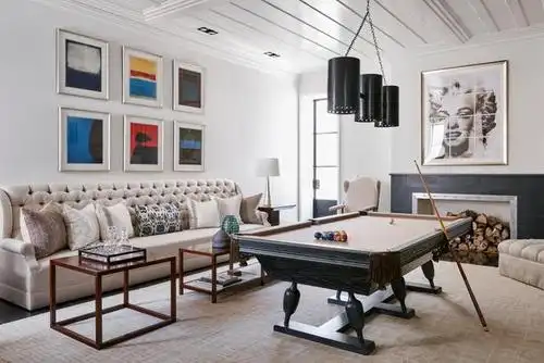 充满创意的家庭游戏室,缺的不是游戏设备,而是这么大的房子