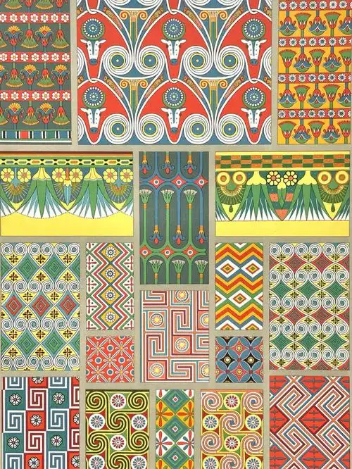 古埃及纹饰图案鉴赏