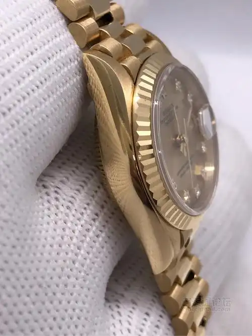 劳力士18k金表