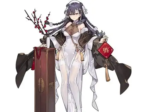 少女前线迎寒客怎么样刘易斯旗袍装扮高清立绘一览