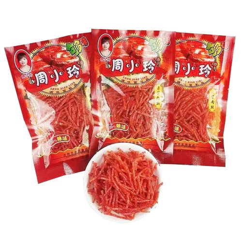 周小玲酱肉丝辣条香辣丝素食面筋80后怀旧儿时五毛钱校园零食小吃
