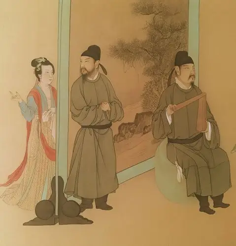 郭风涛宋画临摹工笔画群