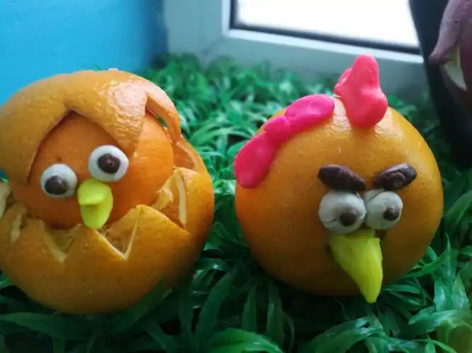 绥化市英俊小学水果蔬菜创意作品展2017.11.27