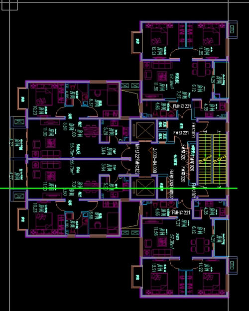 cad图纸里面地下储藏室怎么编号