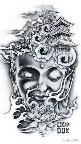 欧美花臂纹身素材