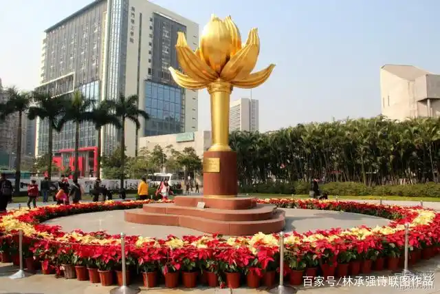 澳门金莲花广场美景