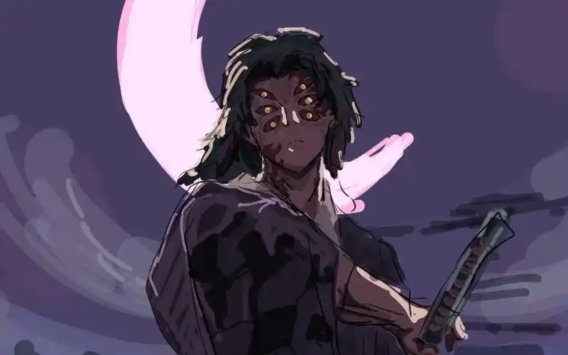 【鬼灭之刃】同人动画 黑死牟战 10秒先行