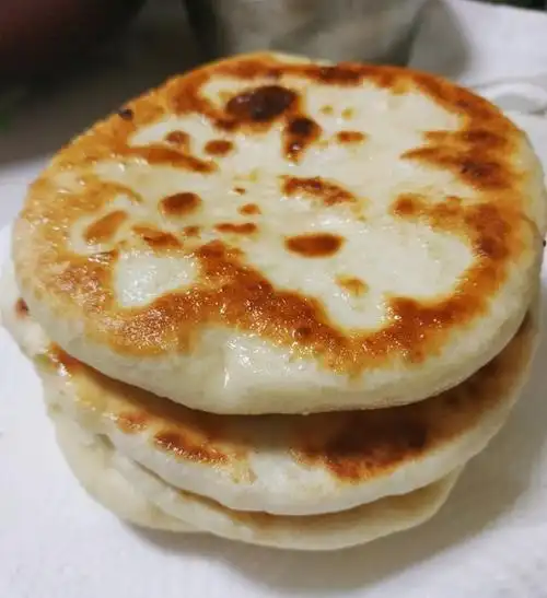 刘晓源做的发面饼