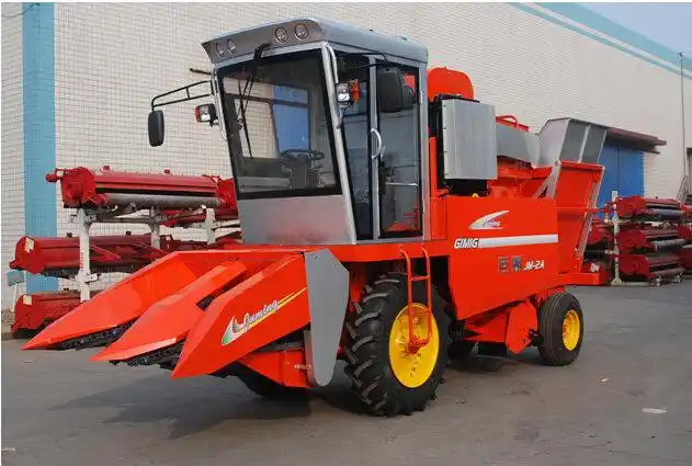 巨明新二行268升级版玉米收割机