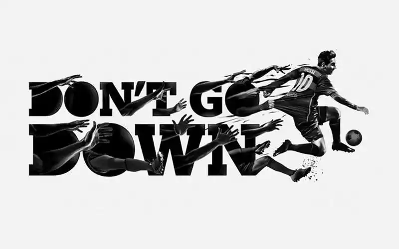 梅西超励志短片《dont go down》,无论怎样都不要倒下!