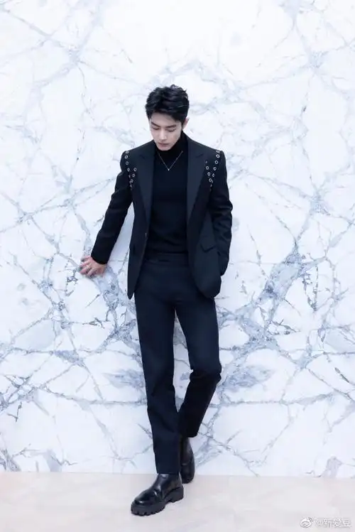 肖战刘恺威撞衫##肖战刘恺威同款西装