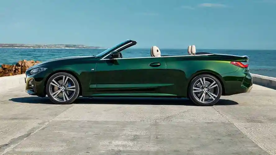 2021款宝马4系敞篷车亮相,海外起价35万,折叠硬顶变软顶