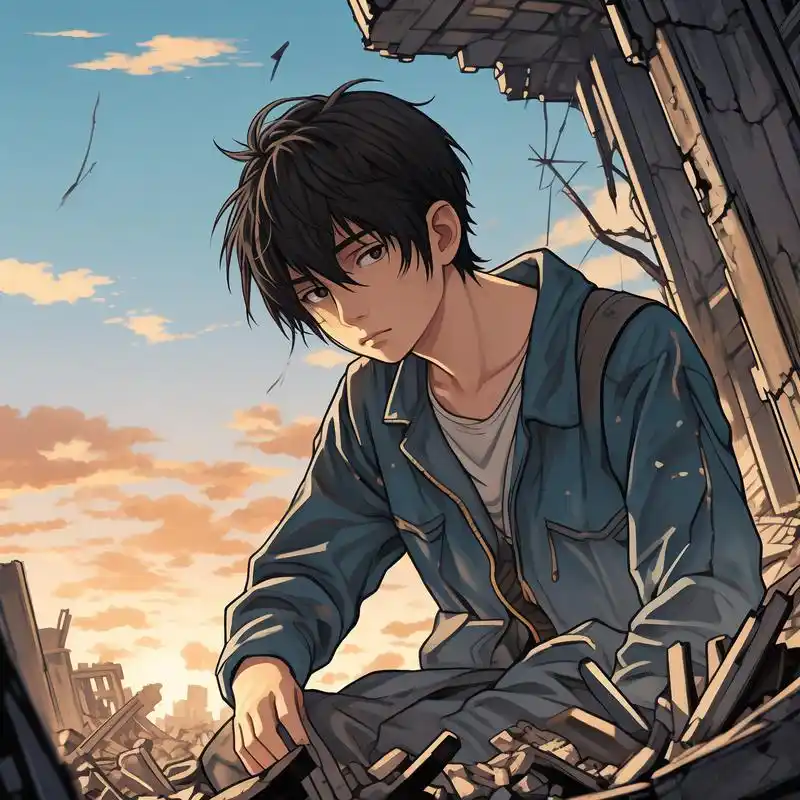 92伤感动漫头像,孤独与绝望的交织90 孤独与绝望,是动漫中常见的