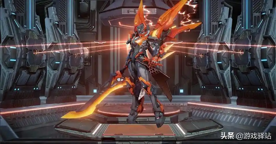 王者荣耀铠绛天战甲模型实战一览双形态特效科幻感满屏