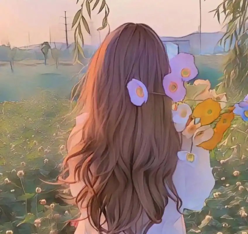 温柔氛围感捧花女生头像 ,30岁喜欢的东西,和20岁不一样了,那时为了爱