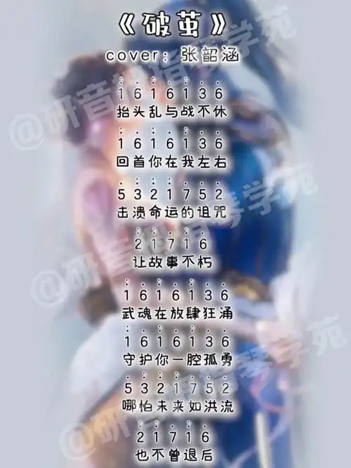 卡林巴拇指琴简谱分享合集