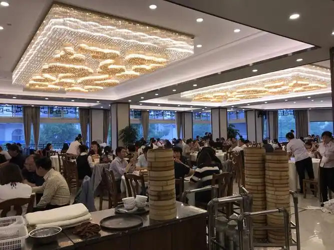 【携程美食林】扬州怡园饭店餐厅餐馆,特别隆重的早餐,不对,是早茶