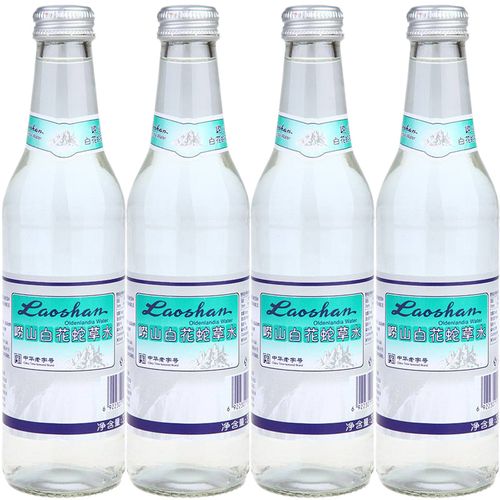 青岛崂山百花蛇草水白花蛇草水330ml*4瓶包邮难喝饮料舌草水圣水