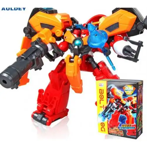 【优品】正版快乐酷宝2蛙王猩猩战狼海豚飞翔雷霆战宝合体变形机器人