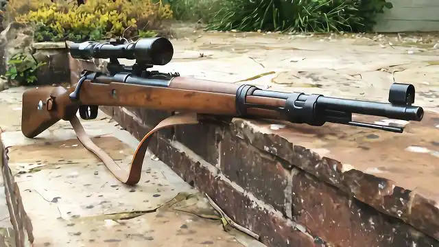 游戏中一枪秒掉对手和8倍镜完美搭配的kar98k