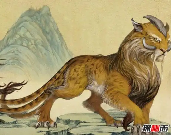与狰齐名的五大凶兽(五条尾巴身形似豹)