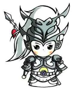 三国演义武将头像简笔画