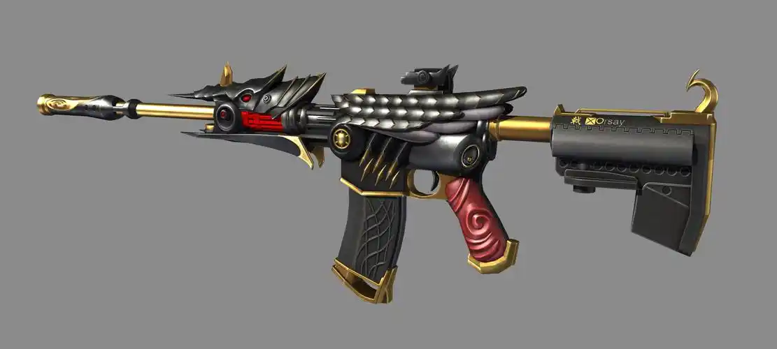 逆战3周年特别版三国武器-scar丈八蛇矛刚猛无双,丈八矛断长坂,荡西川