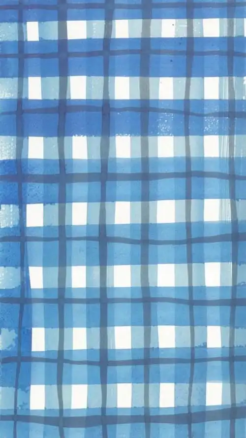 蓝格子壁纸