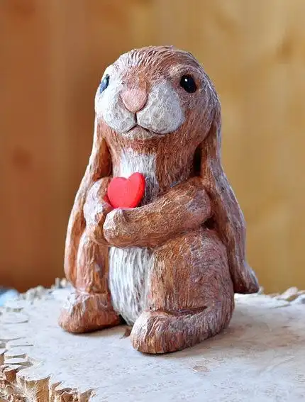 可爱的木头动物 手工木工