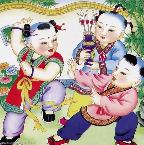 关键词:中国传统娃娃 中国传统 娃娃 小孩 喜庆 文化艺术 传统文化